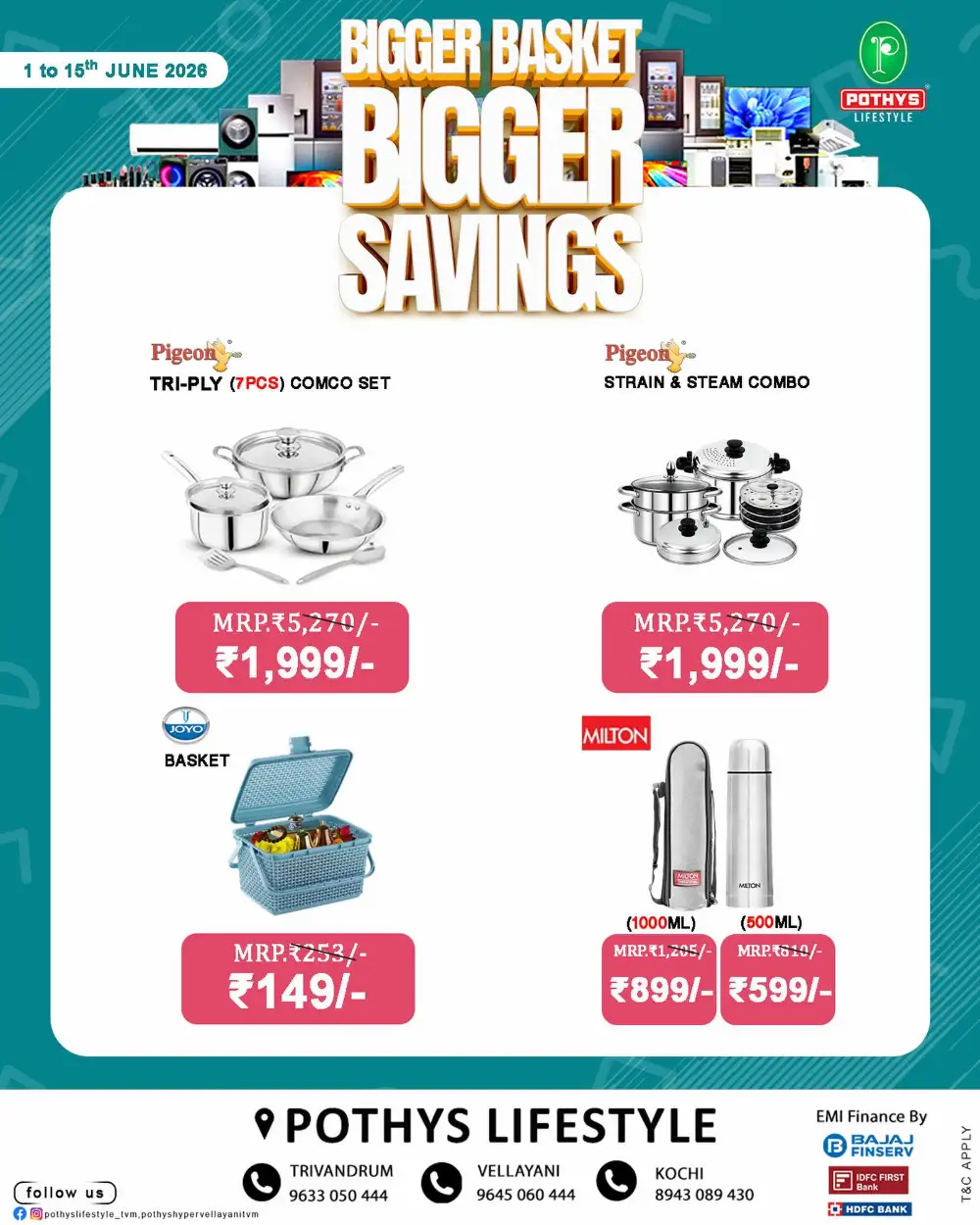 Pothys Lifestyle Bigger Savings June Offers page 4