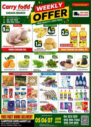 Carryfood Karama Weekly Offers June 2026 flyer cover