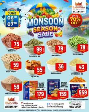Monsoon season sale flyer cover