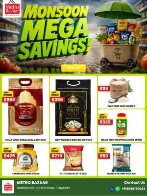 Monsoon mega savings flyer cover