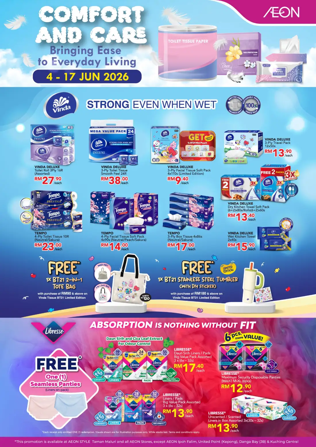 AEON Comfort & Care Deals page 2