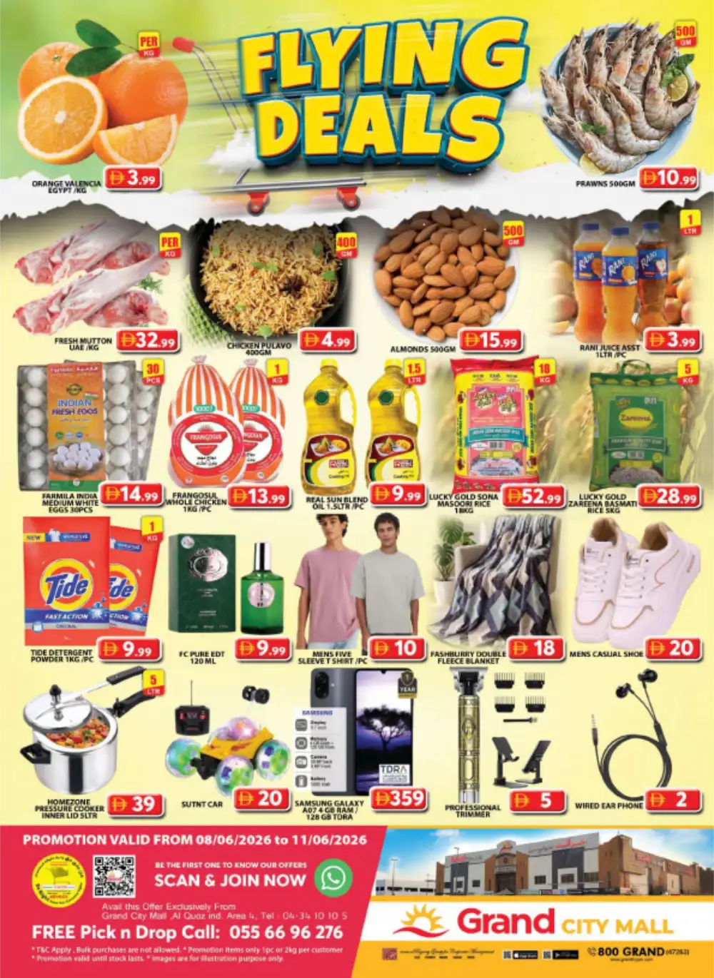 Grand City Mall Dubai Flying Deals | Biggest Offers Today page 1