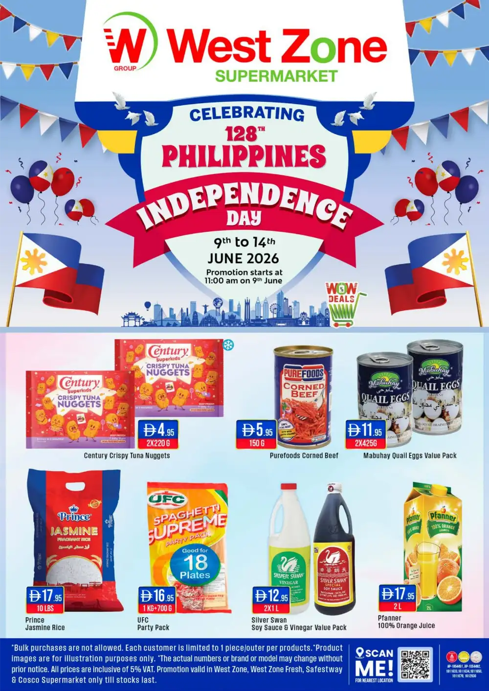 West Zone Supermarket Philippines Independence Day Deals | Save Today page 1