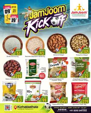 JamJoom Malappuram Kickoff Offers | Biggest Deals Today flyer cover