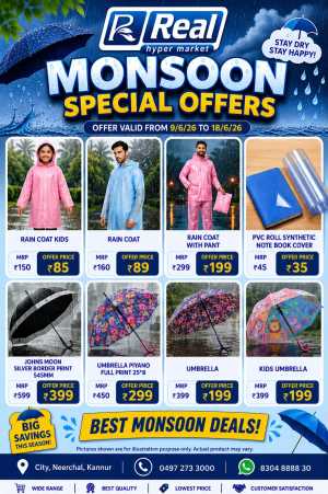 Monsoon special offer flyer cover