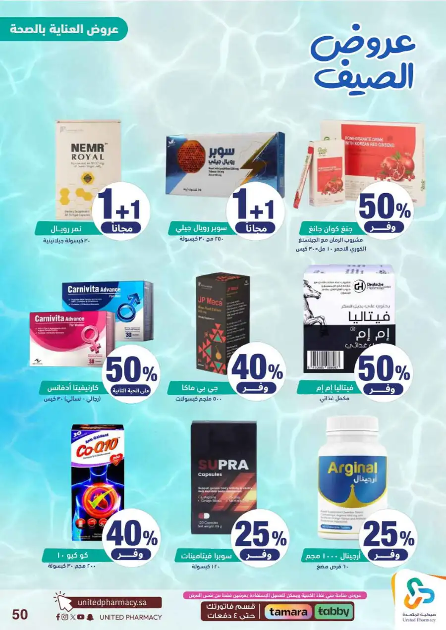 United Pharmacy Saudi Summer Offers 2026 |  Latest Leaflets page 51