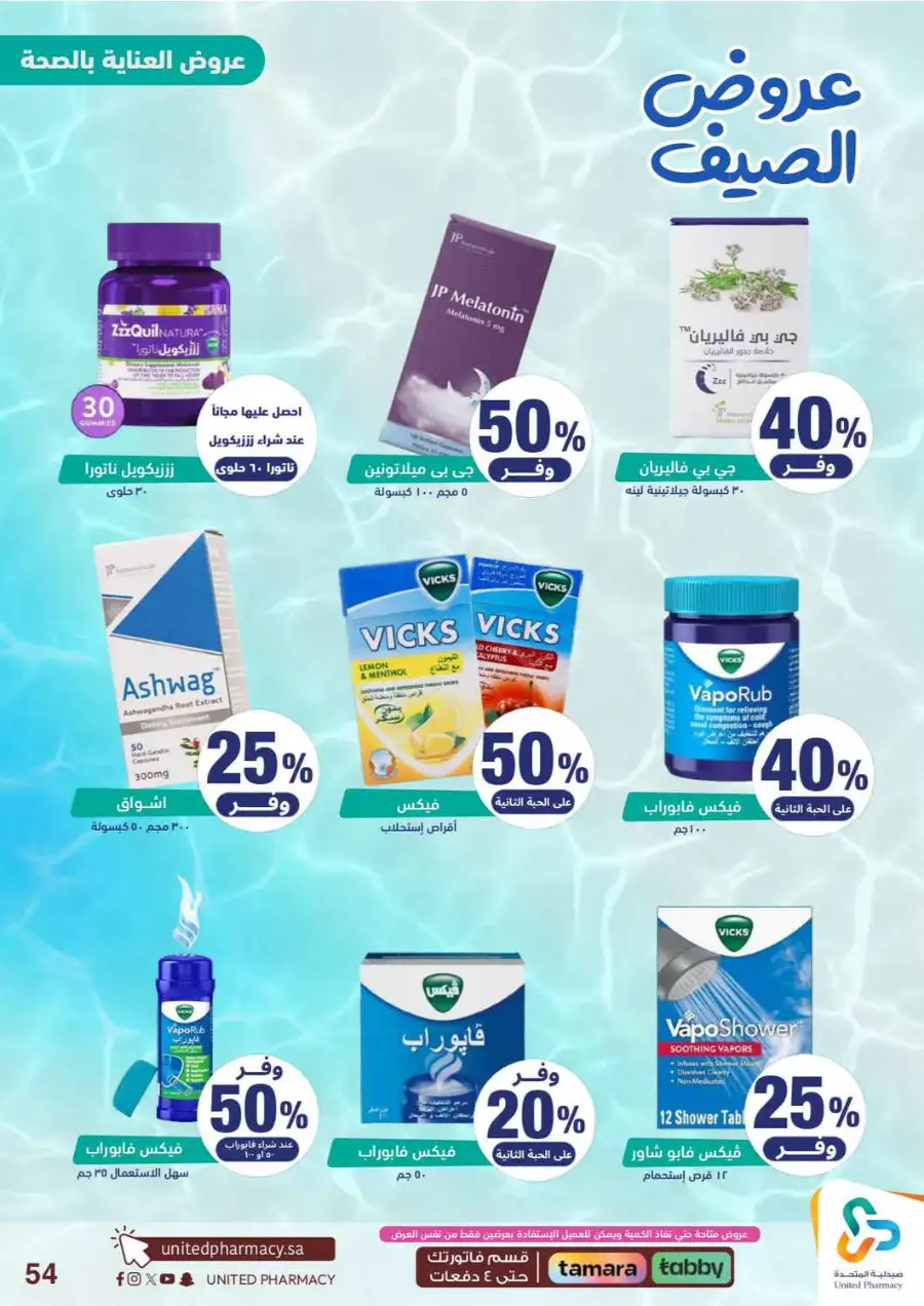 United Pharmacy Saudi Summer Offers 2026 |  Latest Leaflets page 55