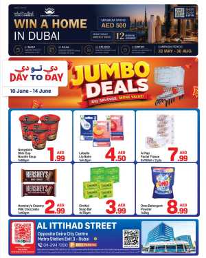 Day to Day Al Ittihad Dubai Jumbo Deals | Shop Today flyer cover