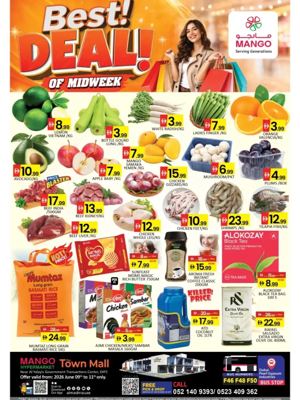 Mango Hypermarket Town Mall Midweek Deals | Biggest Deals Today page 1
