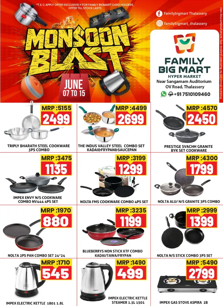 Monsoon Blast Sale at Family Big Mart Thalassery | Save Today page 2