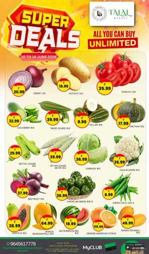 Talal Market Panoor Super Deals Grocery Offers | Live Deals flyer cover