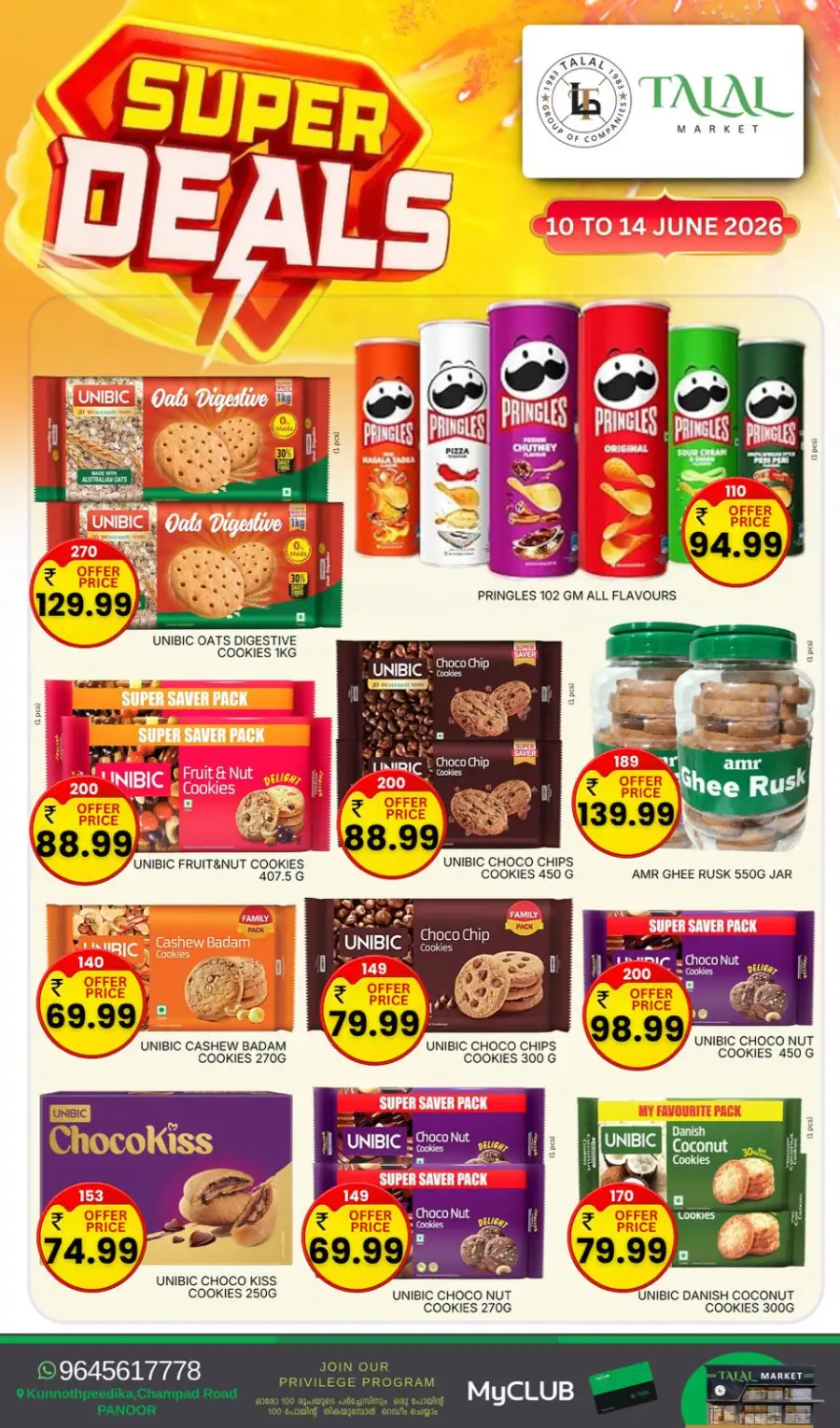 Talal Market Panoor Super Deals Grocery Offers | Live Deals page 6