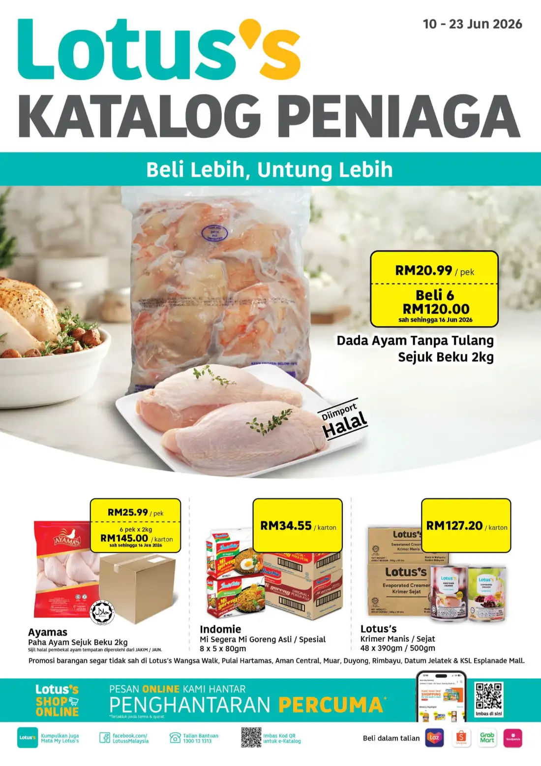 Lotus's Malaysia Katalog Peniaga Wholesale Deals | Save Today page 1