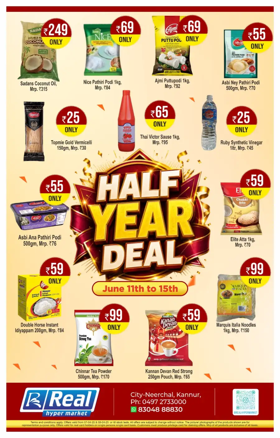 Real Hyper Market Kannur Half Year Deals page 2