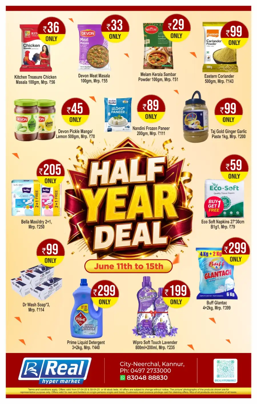 Real Hyper Market Kannur Half Year Deals page 3