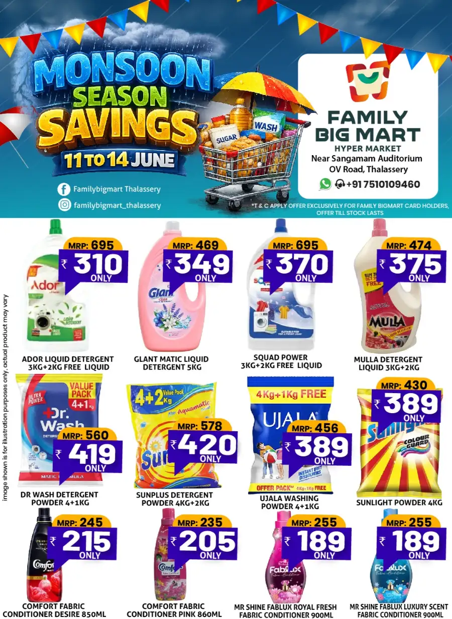 Family Big Mart Thalassery Monsoon Offers page 4