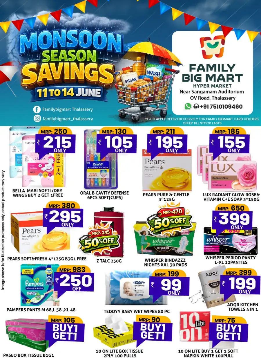 Family Big Mart Thalassery Monsoon Offers page 5