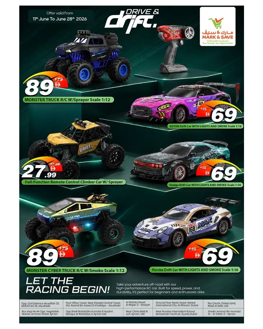 Mark and Save Drive and Drift Toy Deals | Biggest Deals Today page 2