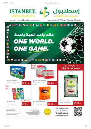 Istanbul Supermarket Weekly Offers Flyer | Biggest Deals Today flyer cover