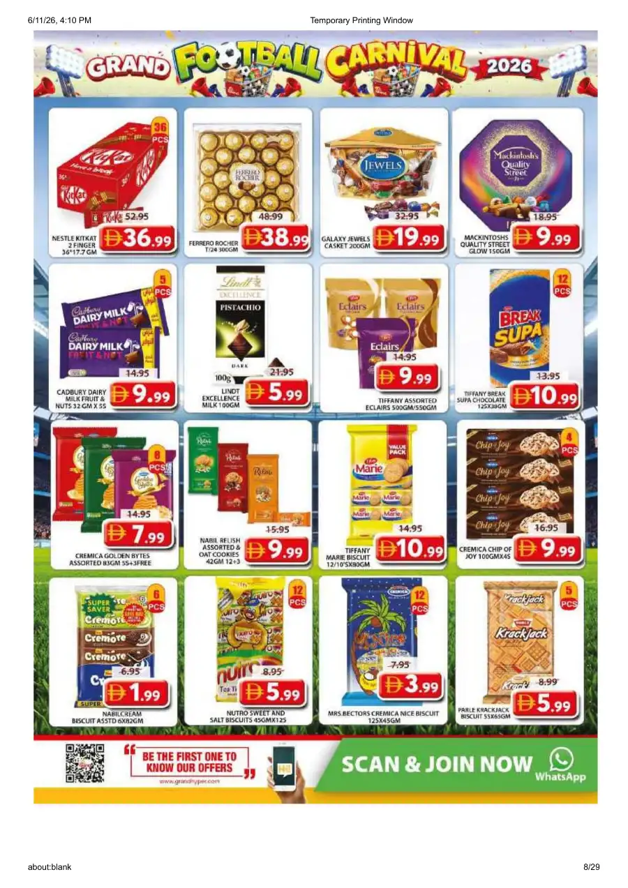 Grand Mall Sharjah Football Carnival Deals | Biggest Deals Today page 8