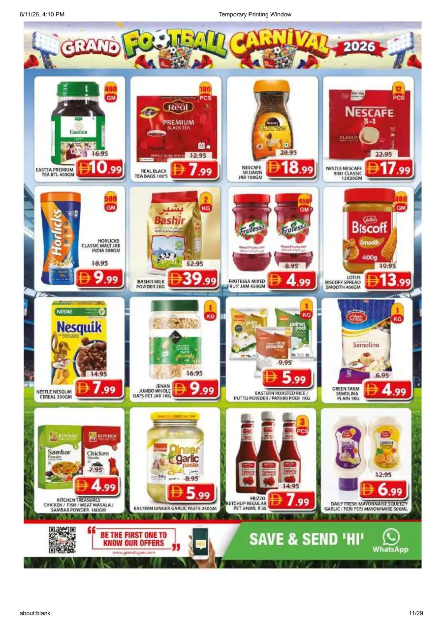 Grand Mall Sharjah Football Carnival Deals | Biggest Deals Today page 11