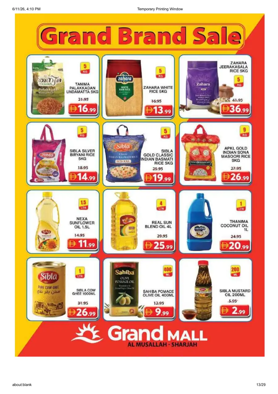 Grand Mall Sharjah Football Carnival Deals | Biggest Deals Today page 13