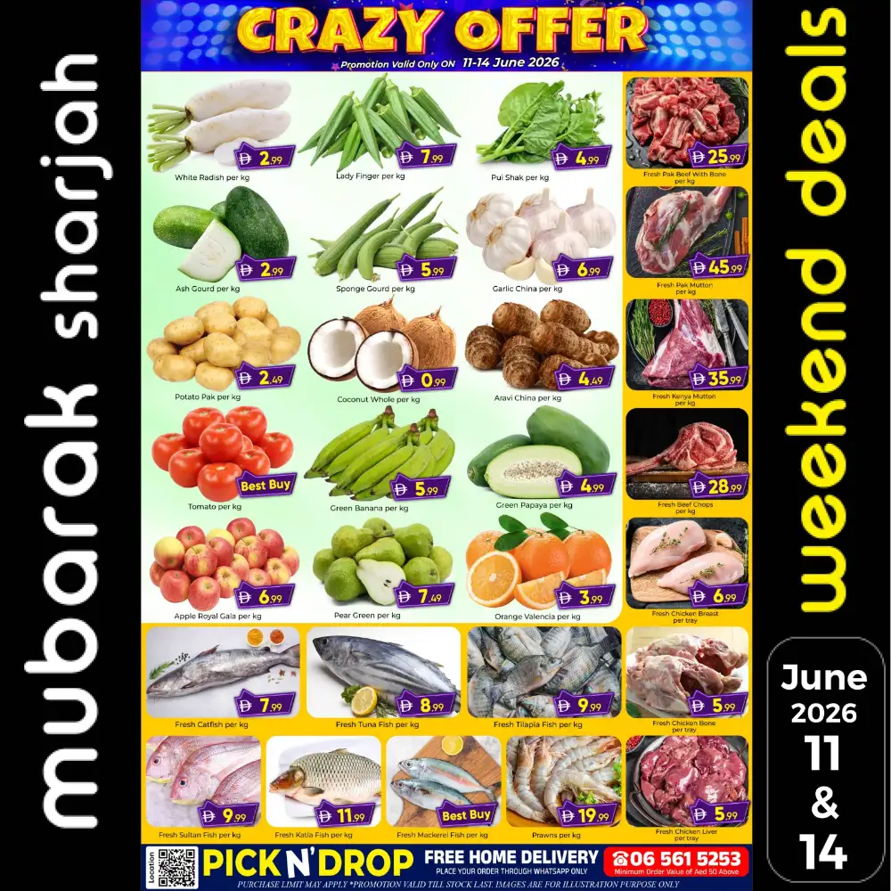 Al Mubarak Hypermarket Sharjah Crazy Weekend Deals | shop today page 2