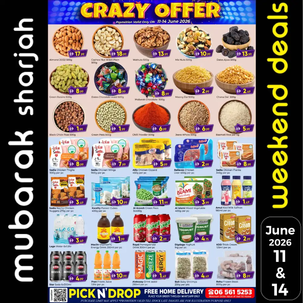 Al Mubarak Hypermarket Sharjah Crazy Weekend Deals | shop today page 3
