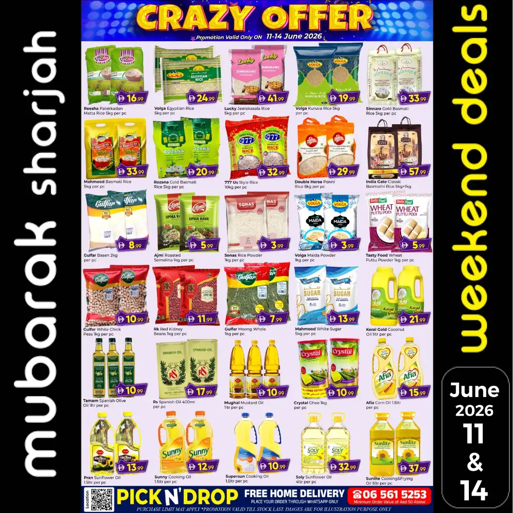 Al Mubarak Hypermarket Sharjah Crazy Weekend Deals | shop today page 4