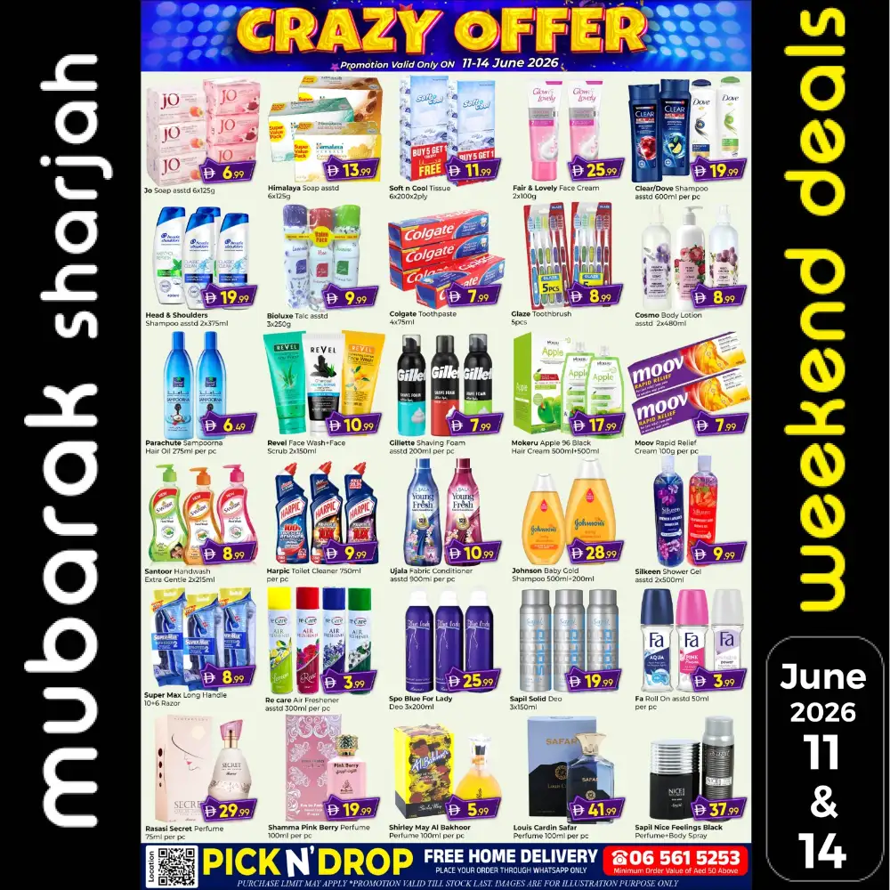 Al Mubarak Hypermarket Sharjah Crazy Weekend Deals | shop today page 6