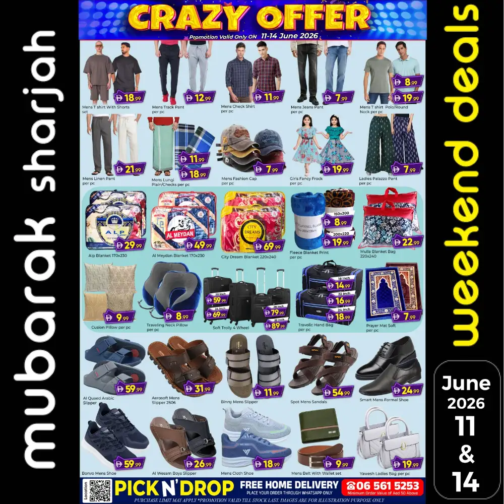 Al Mubarak Hypermarket Sharjah Crazy Weekend Deals | shop today page 7