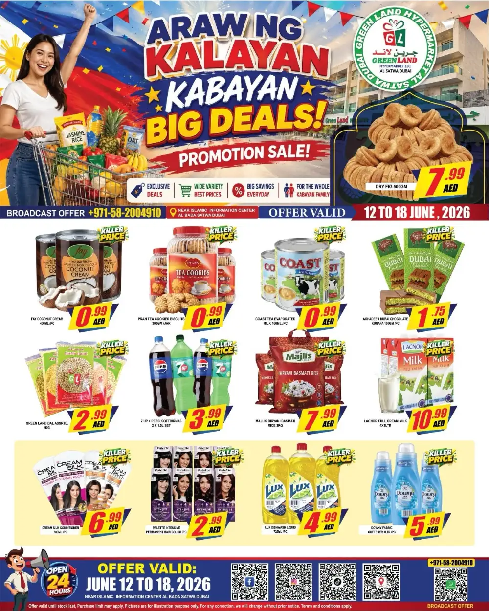 Greenland Hypermarket Kabayan Big Deals 12 to 18 June | Biggest Deals Today page 1
