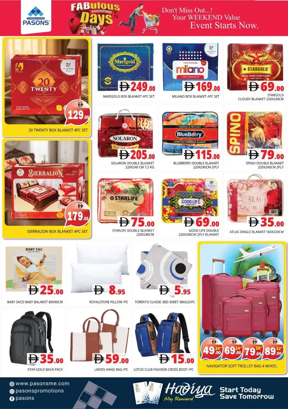 Pasons Sharjah Fabulous Shopping Days 11 to 14 June | Save Today page 10