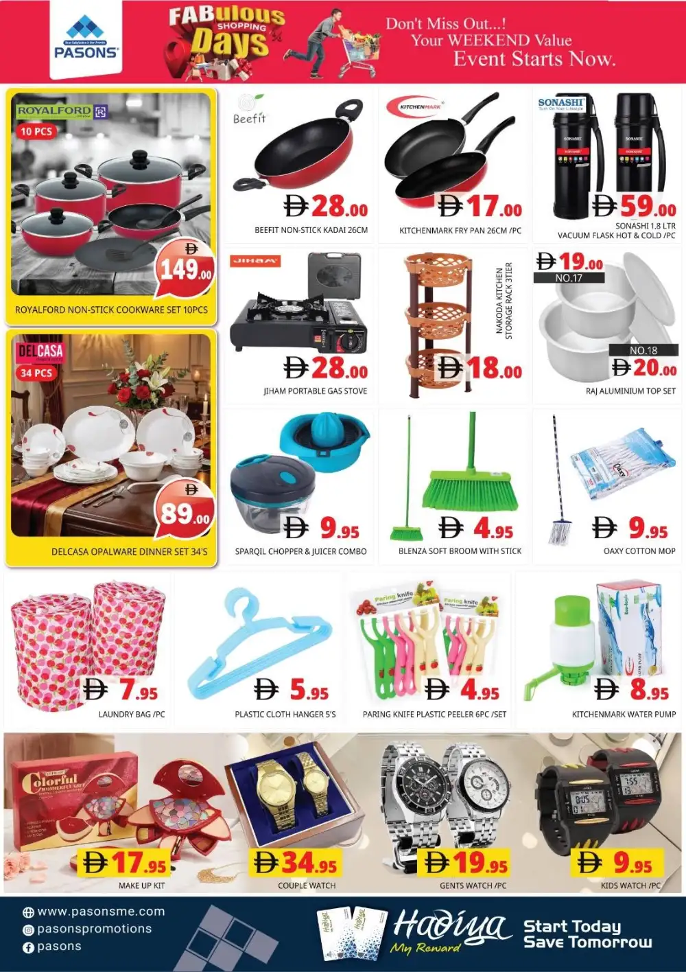 Pasons Sharjah Fabulous Shopping Days 11 to 14 June | Save Today page 13