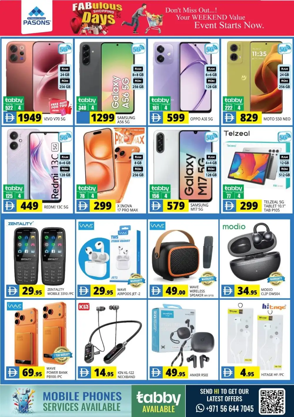 Pasons Sharjah Fabulous Shopping Days 11 to 14 June | Save Today page 16