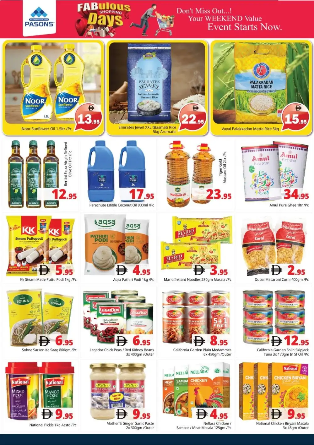 Pasons Sharjah Fabulous Shopping Days 11 to 14 June | Save Today page 6