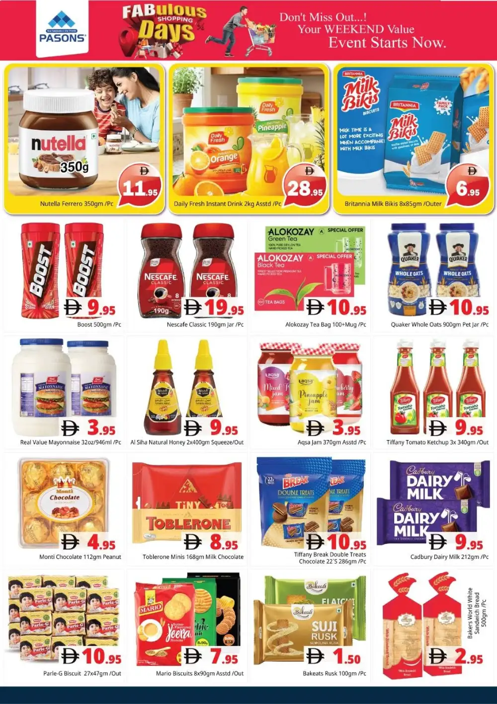 Pasons Sharjah Fabulous Shopping Days 11 to 14 June | Save Today page 7