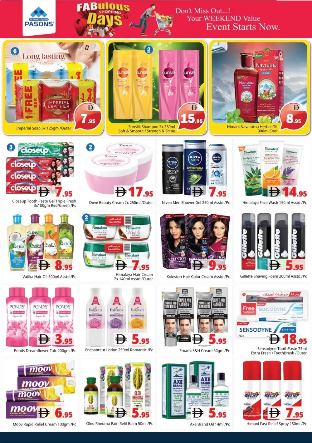 Pasons Sharjah Fabulous Shopping Days 11 to 14 June | Save Today page 8