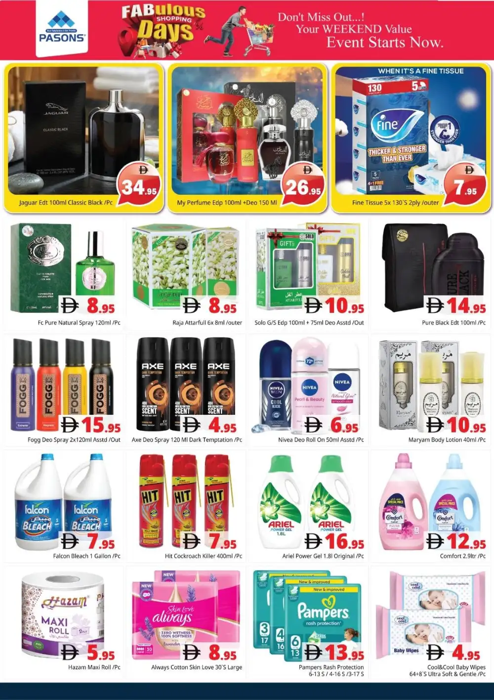 Pasons Sharjah Fabulous Shopping Days 11 to 14 June | Save Today page 9
