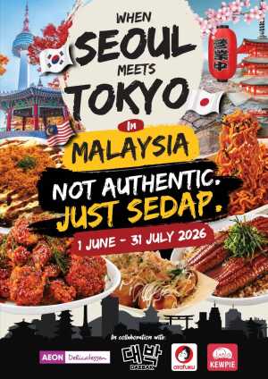 AEON Malaysia Seoul Meets Tokyo Food Deals | Shop Today flyer cover