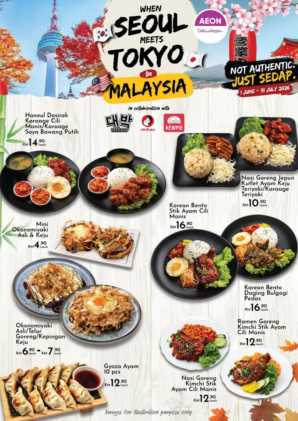 AEON Malaysia Seoul Meets Tokyo Food Deals | Shop Today page 2