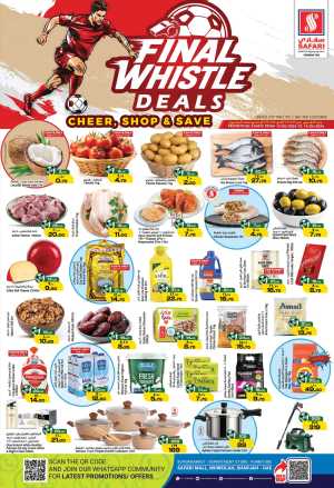 Safari Mall Sharjah Muweilah Offers | biggest deals today flyer cover