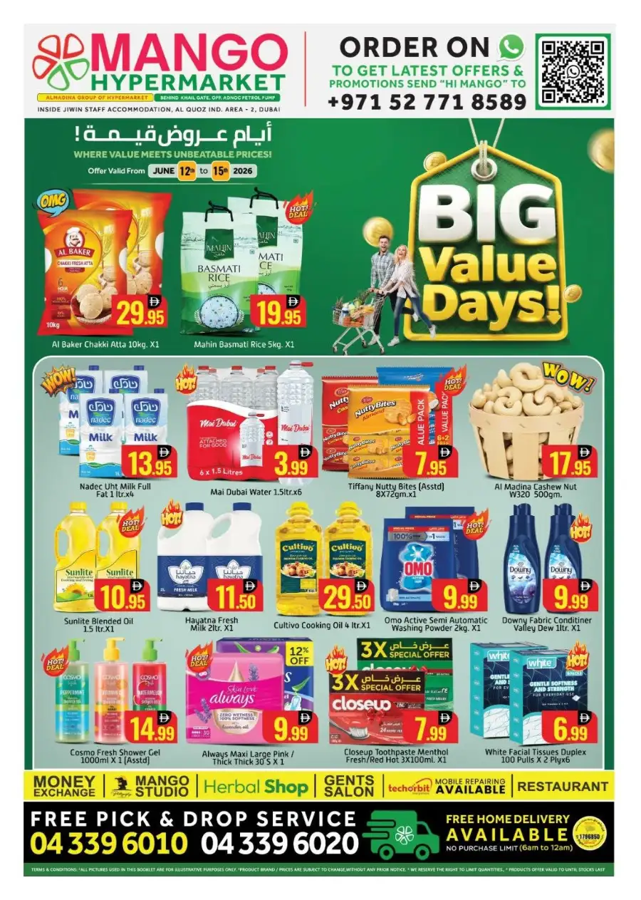 Mango Hypermarket Dubai Big Value Days | Biggest Deals Today page 1