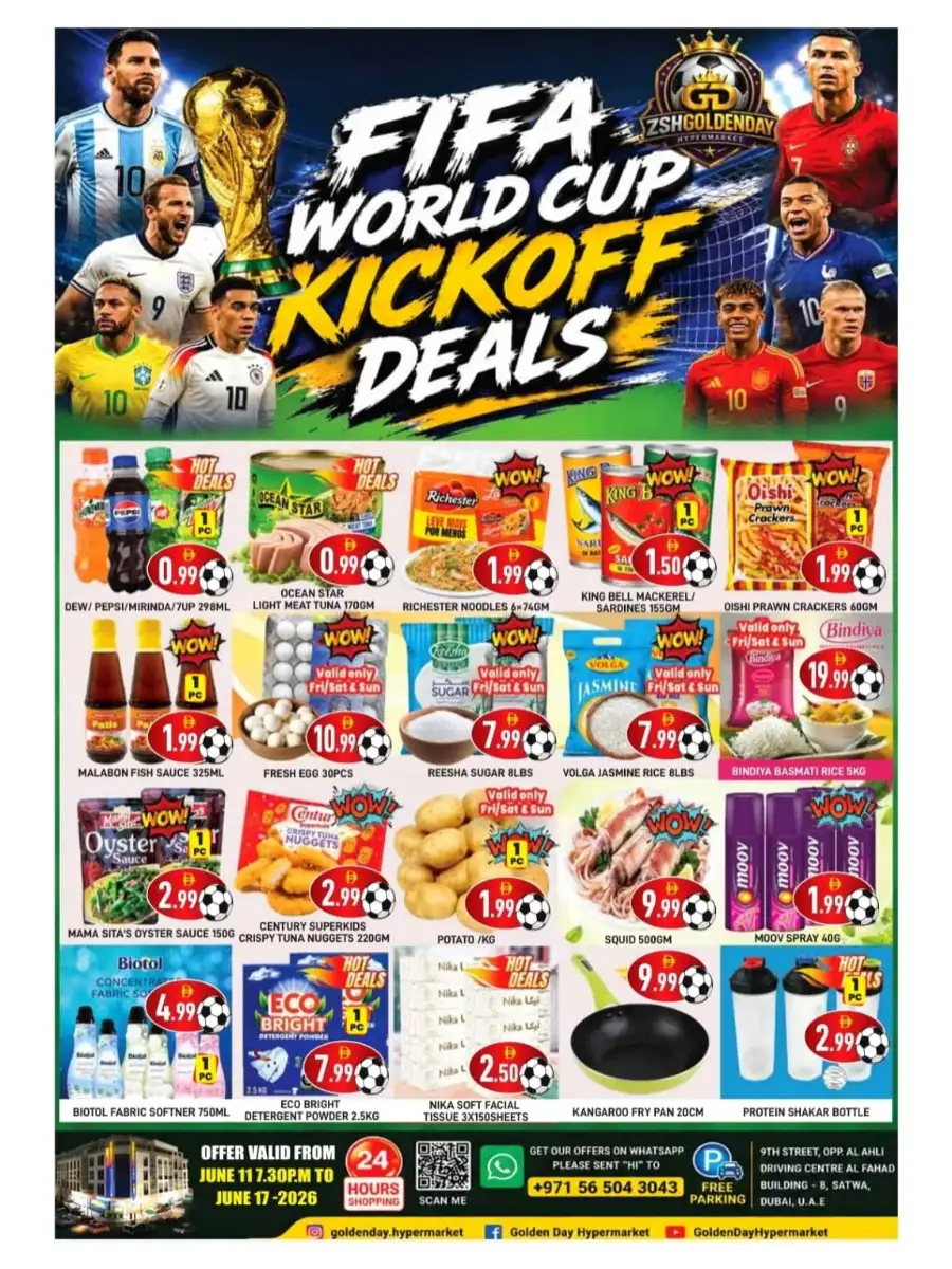 ZSH Goldenday Hypermarket Dubai FIFA Deals | Biggest Deals Today page 1