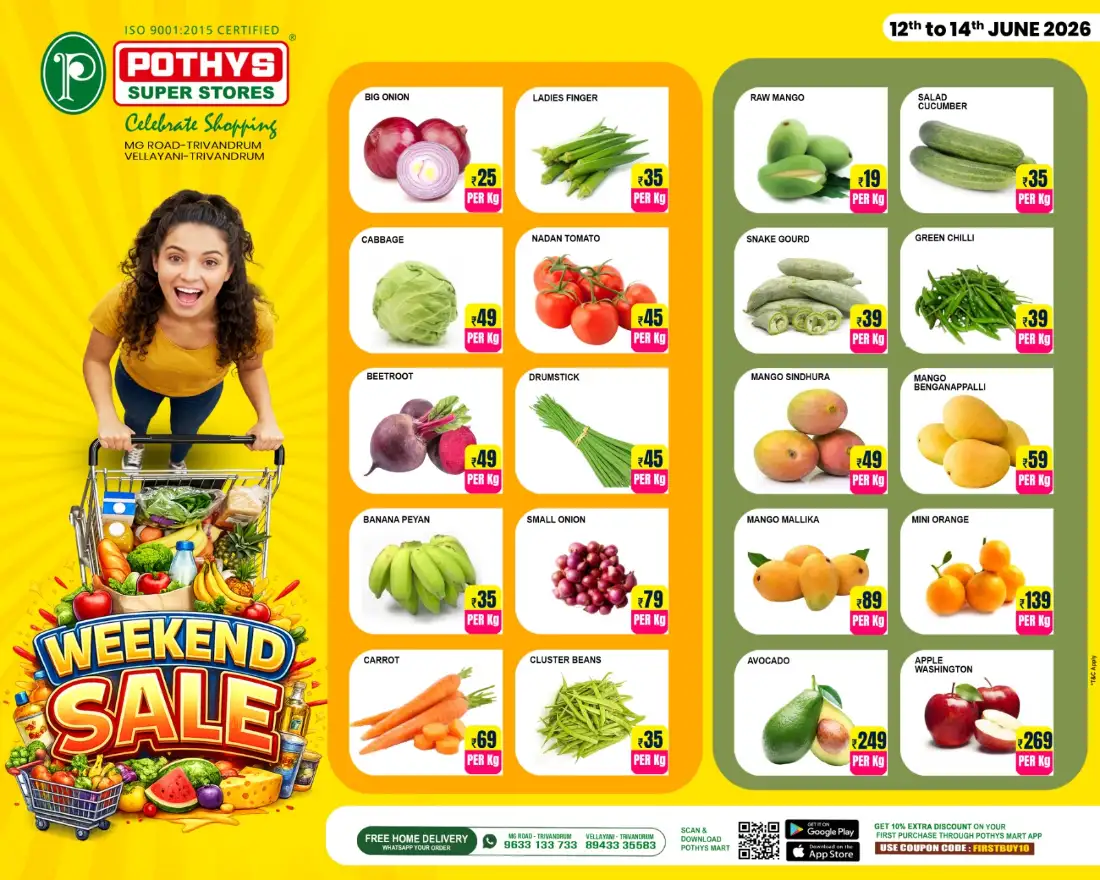 Pothys Trivandrum Weekend Sale | Biggest Deals Today page 2