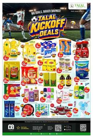 Talal Market UAE Kickoff Deals | Biggest Deals Today flyer cover