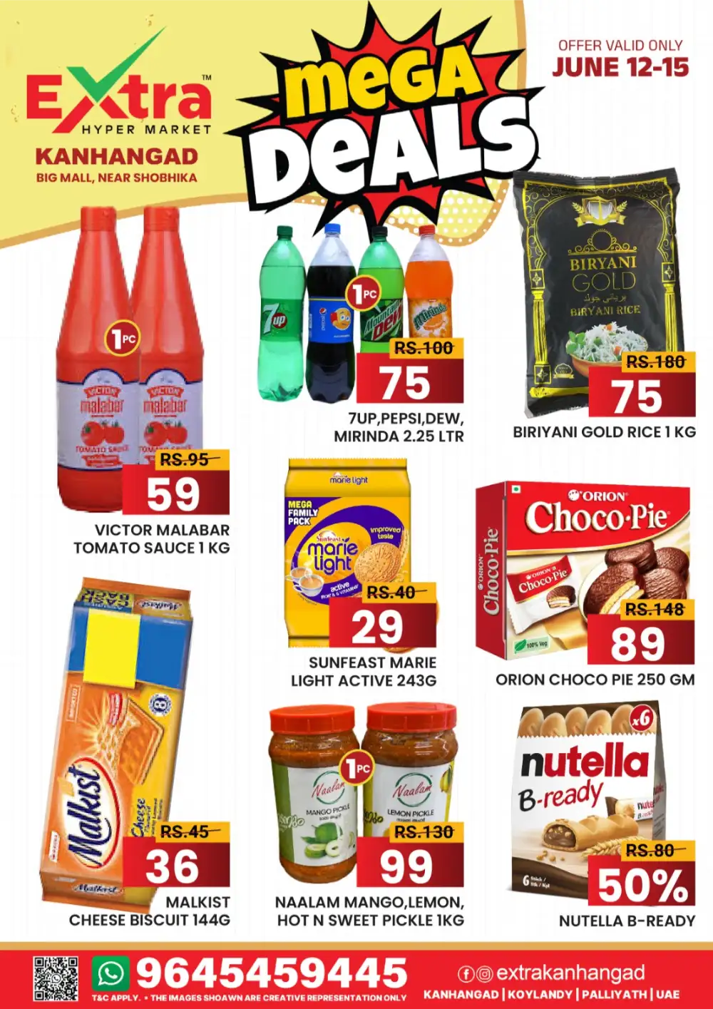 Extra Hyper Market Kanhangad Mega Deals | live deals page 3