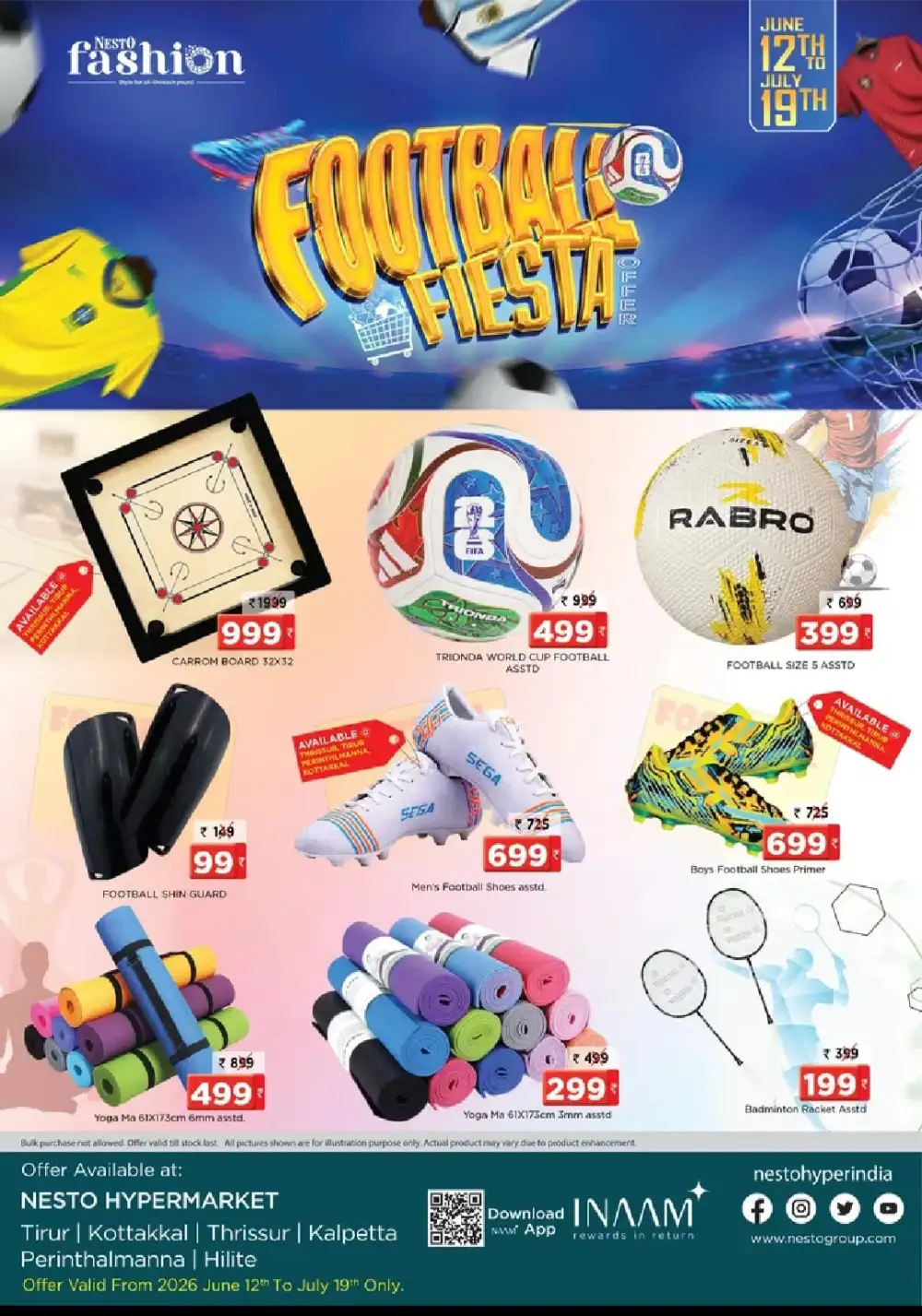 Nesto Football Fiesta Sports Deals | Biggest Deals Today page 1