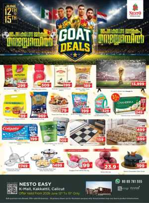 Nesto Easy Calicut Goat Deals Live Now | Shop Today flyer cover