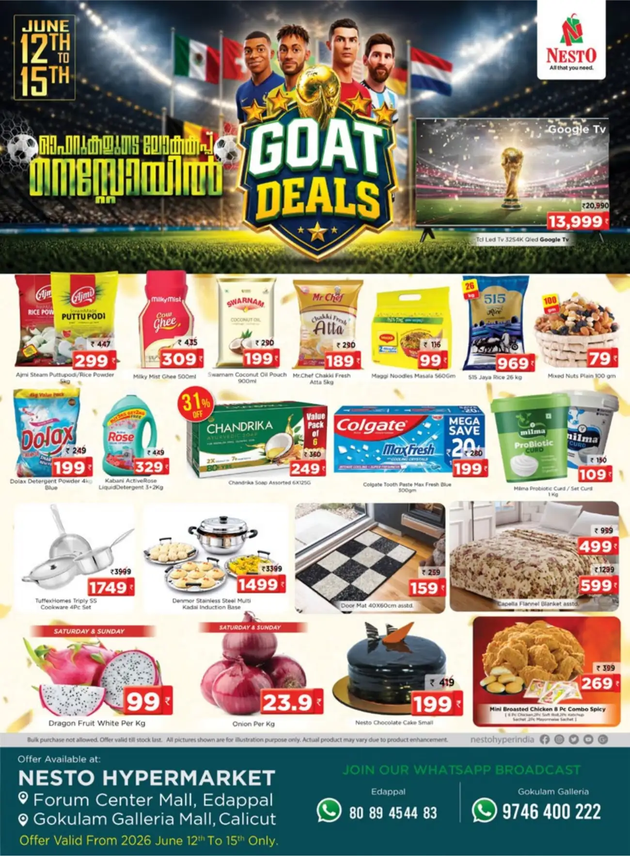 Nesto Gokulam Mall Calicut Goat Deals Live | Shop Today page 1